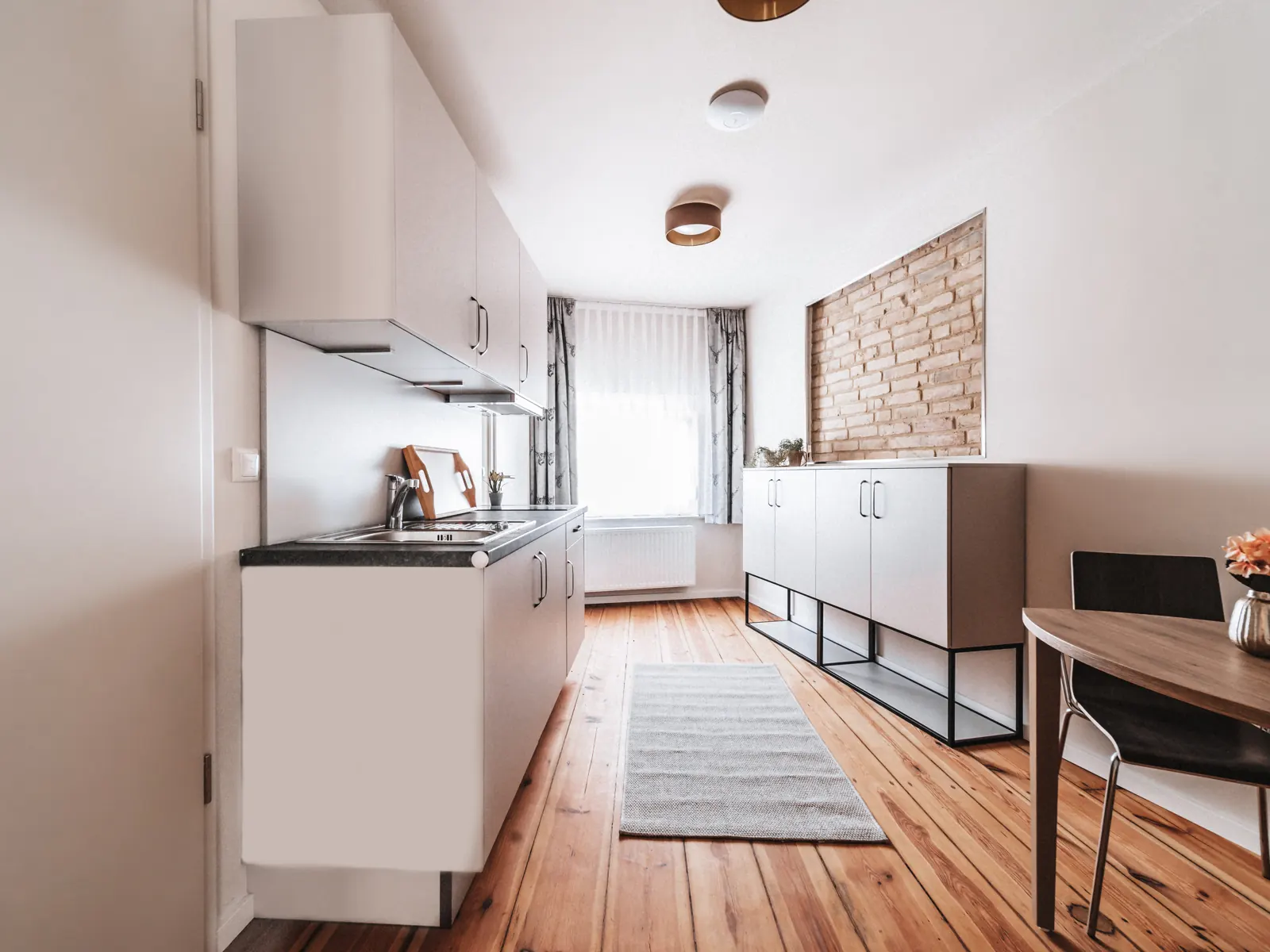 Kitchenette in the Studio Apartment